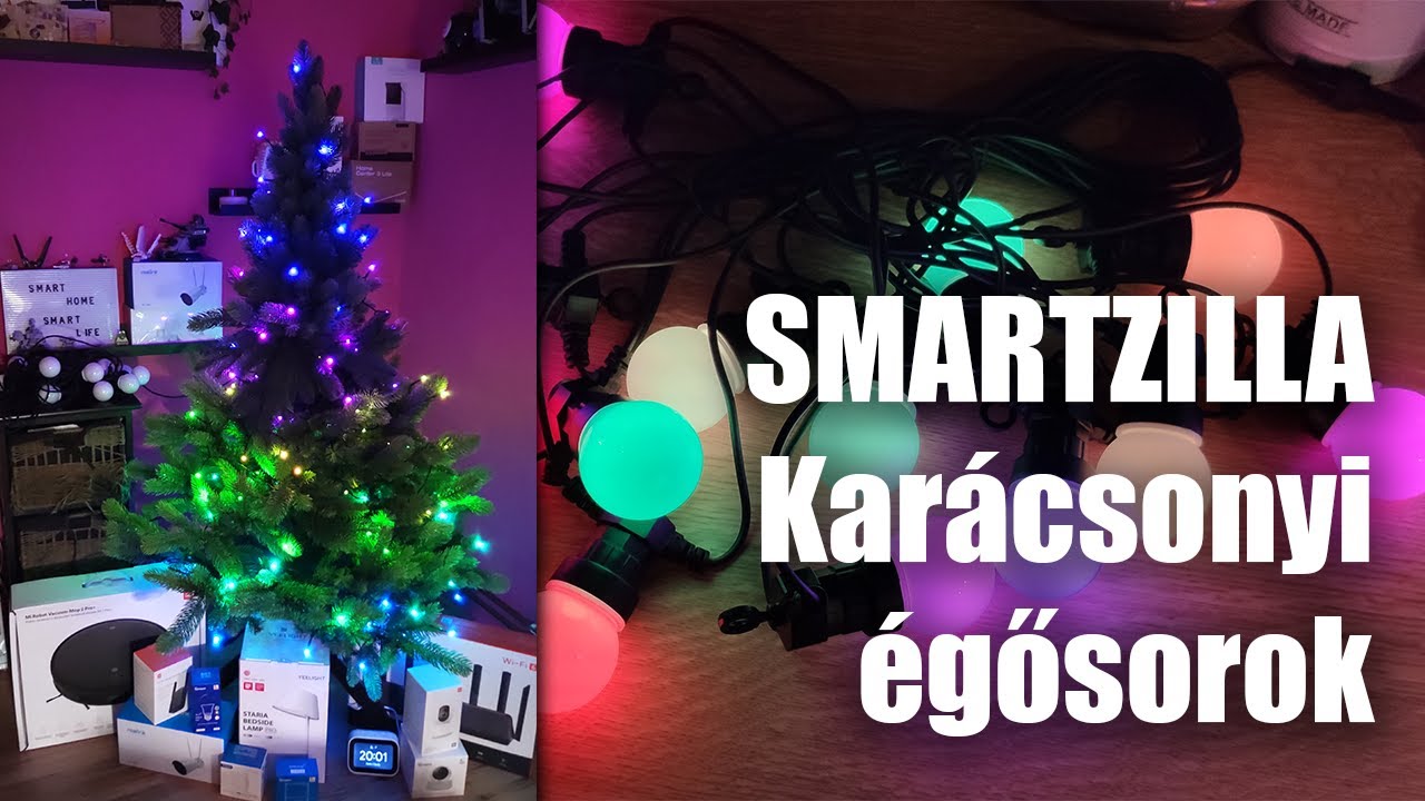 SMARTZILLA karácsonyi égősorok