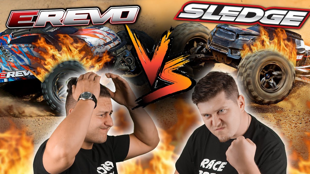 Kt&oacute;ry model jest lepszy? | Traxxas E-revo 2.0 vs Sledge