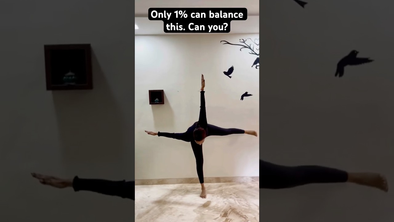 Human Windmill Yoga Challenge – How Long Can You Hold It? 