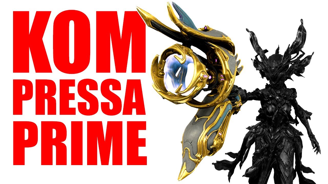 KOMPRESSA PRIME【 ปืนฟองสบู่ แตกถี่ ๆ หลายดอก 】- WARFRAME