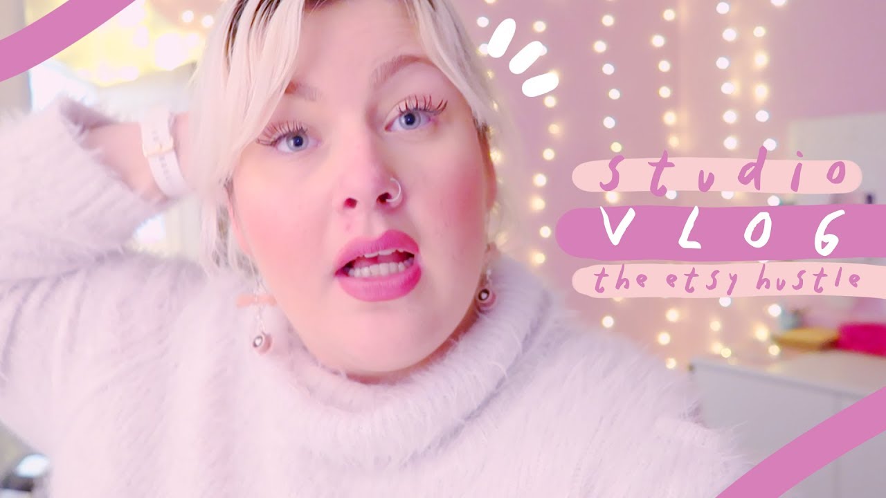 STUDIO VLOG 017 | The Day to Day of Running a Etsy Business