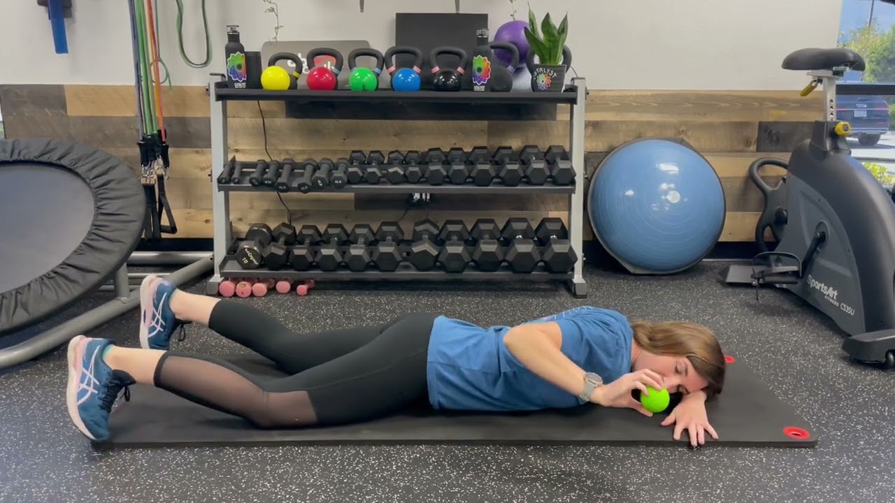 Hip Flexor Lacrosse Ball Release