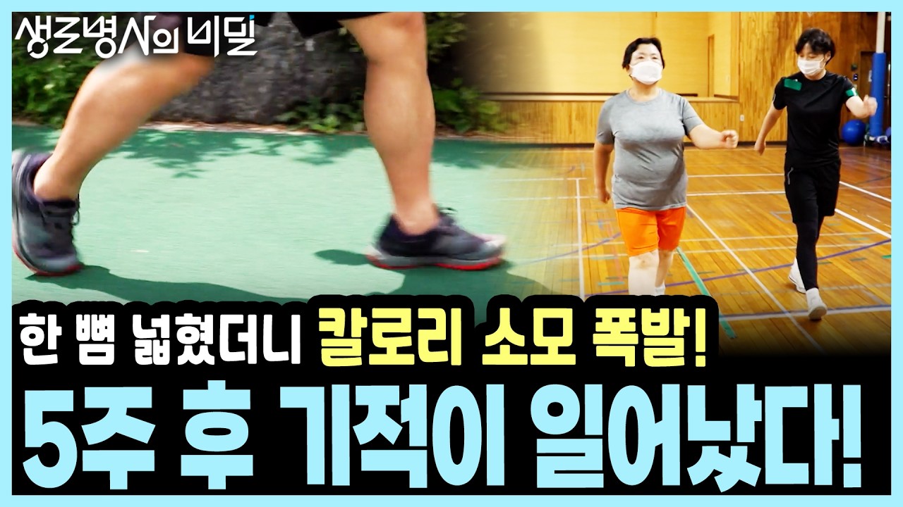 [5주 프로젝트] 똑같이 걸어도 살이 쑥쑥? 보폭 한 뼘의 힘! 5주 만에 나타난 기적 같은 변화 I KBS 생로병사의 비밀 20200916 방송