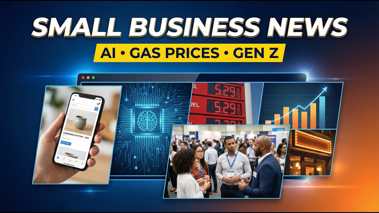 Marketplace AI, Gas Price Jumps, and Small Business Confidence