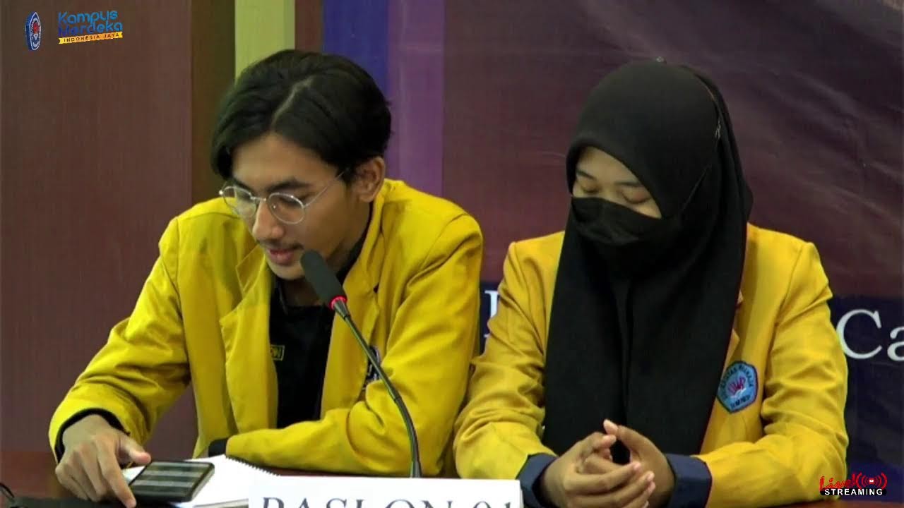 Penyampaian Visi dan Misi Ketua BEM Fakultas Teknik