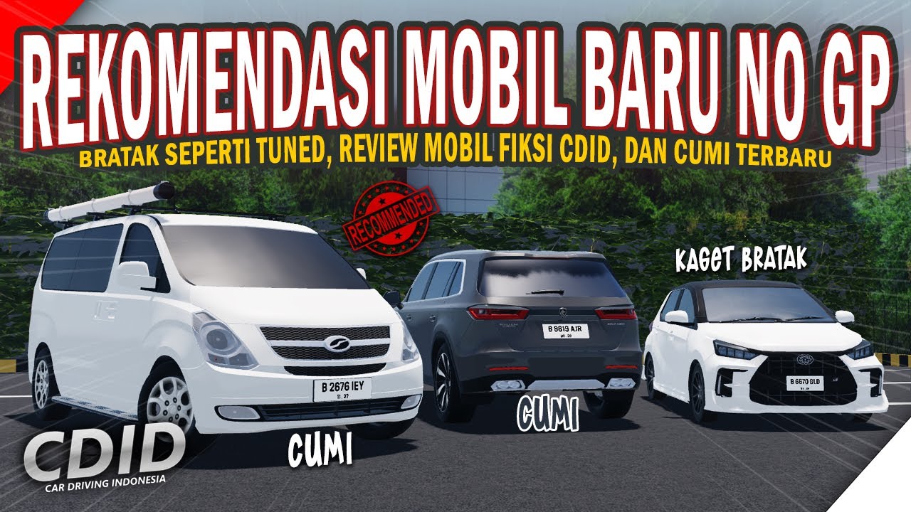 Tanpa Robux! Mobil BARU Terbaik Worth It di CDID Roblox, HARUS BELI SIH | CDID UPDATE ROBLOX V2.2