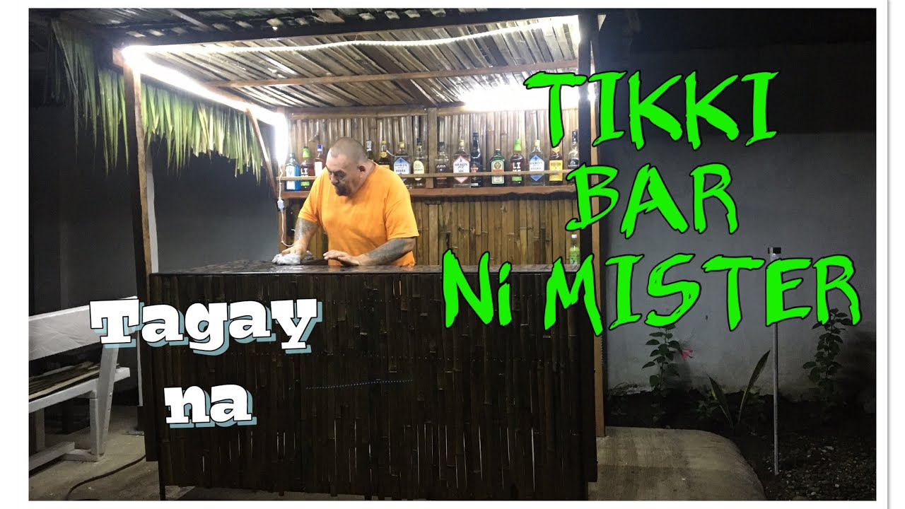 TIKKI BAR IN OUR GARDEN 👍AMAZING ❤️