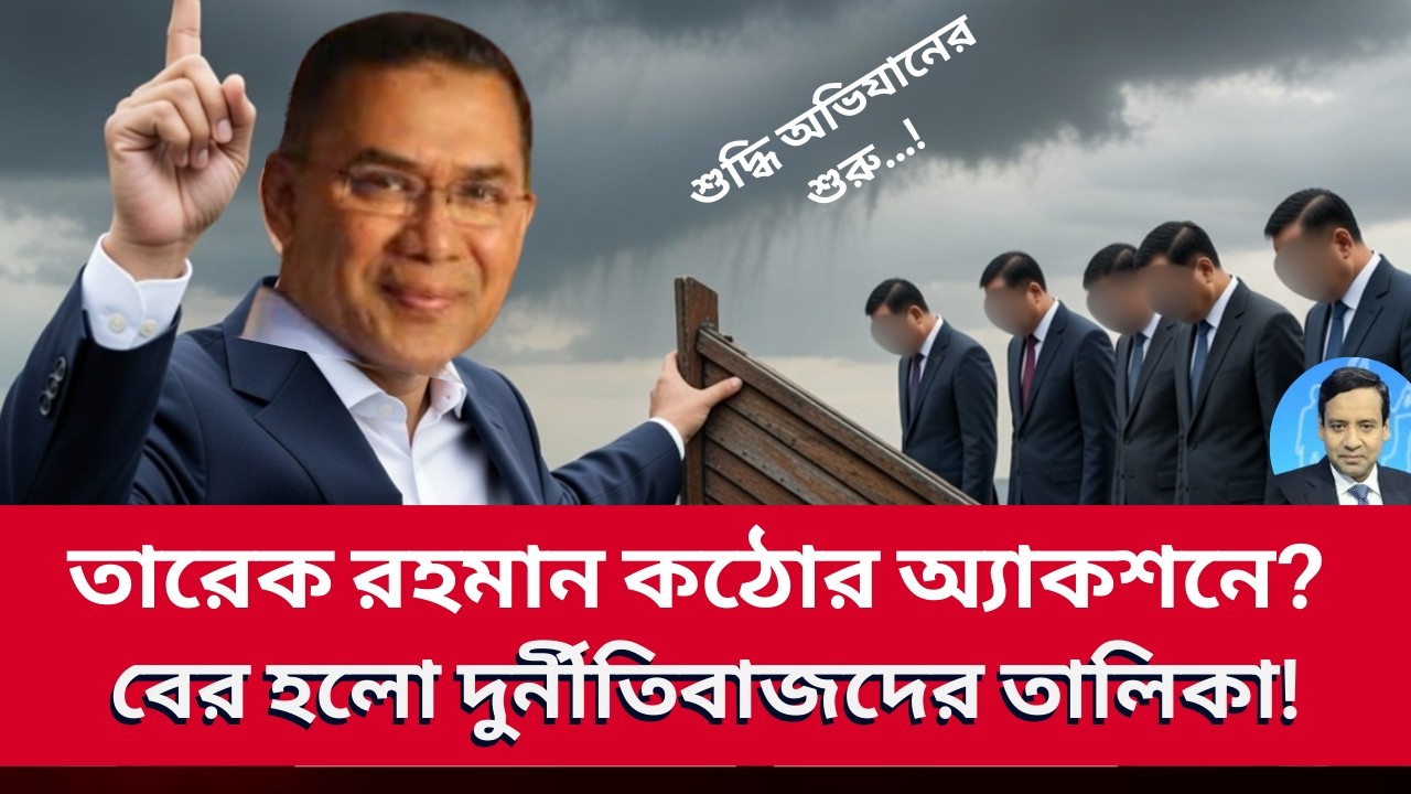 তারেক রহমান কঠোর অ্যাকশনে? বের হলো দুর্নীতিবাজদের তালিকা! Golam Maula Rony | Talk Show | News