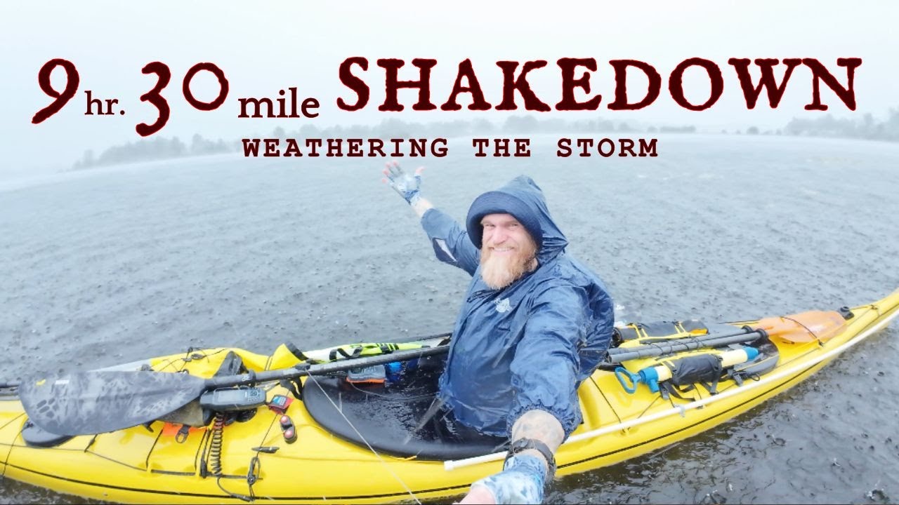 9hr. 30 mile shakedown paddle for Everglades Challenge