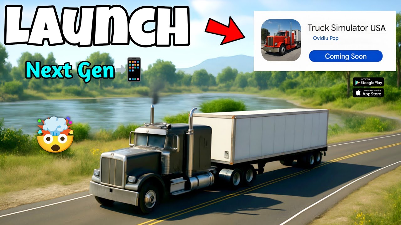Релиз Truck Simulator Drive USA уже здесь🤯 Скоро в Play Store🔥✅