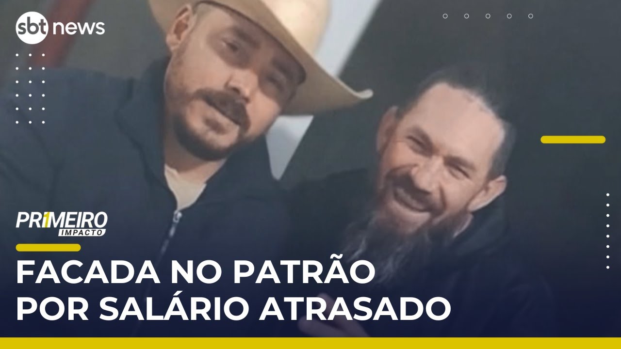 Funcion&aacute;rio mata patr&atilde;o a facadas ap&oacute;s cobran&ccedil;a de sal&aacute;rio atrasado | #PrimeiroImpacto