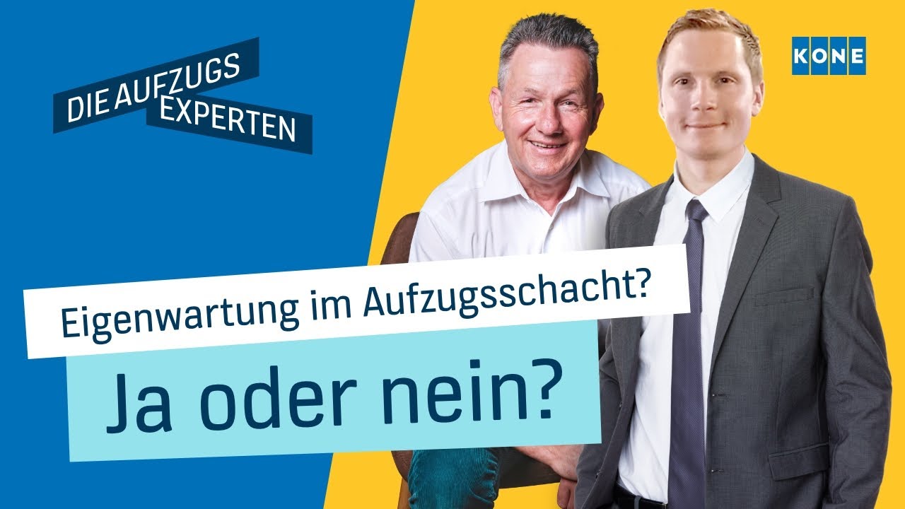 Kann ich meinen Aufzug selbst warten? [Service & Wartung]