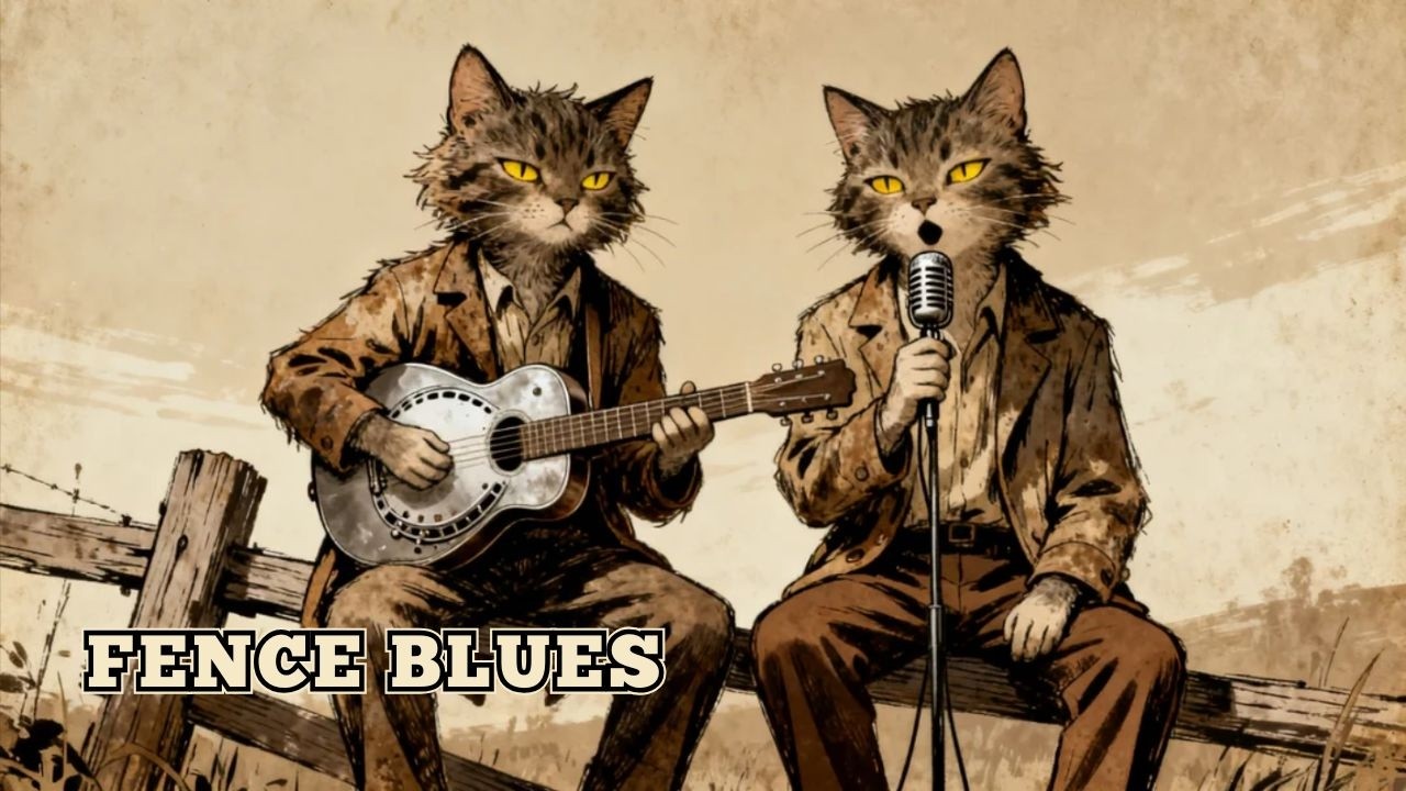 DEEP Southern DELTA Blues – Old Fence Blues on a Quiet Afternoon