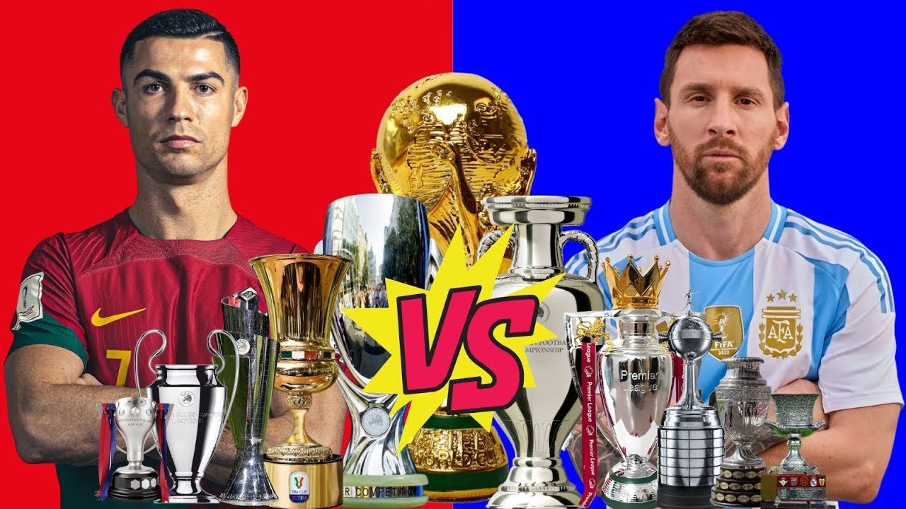 Messi vs Ronaldo Trophy Comparison 2026 – Who Has More Trophies  🏆 FINAL COUNT!