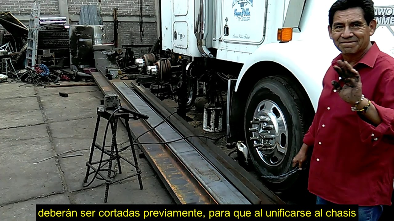 Como convertir de Trailer tipo quinta rueda a torton