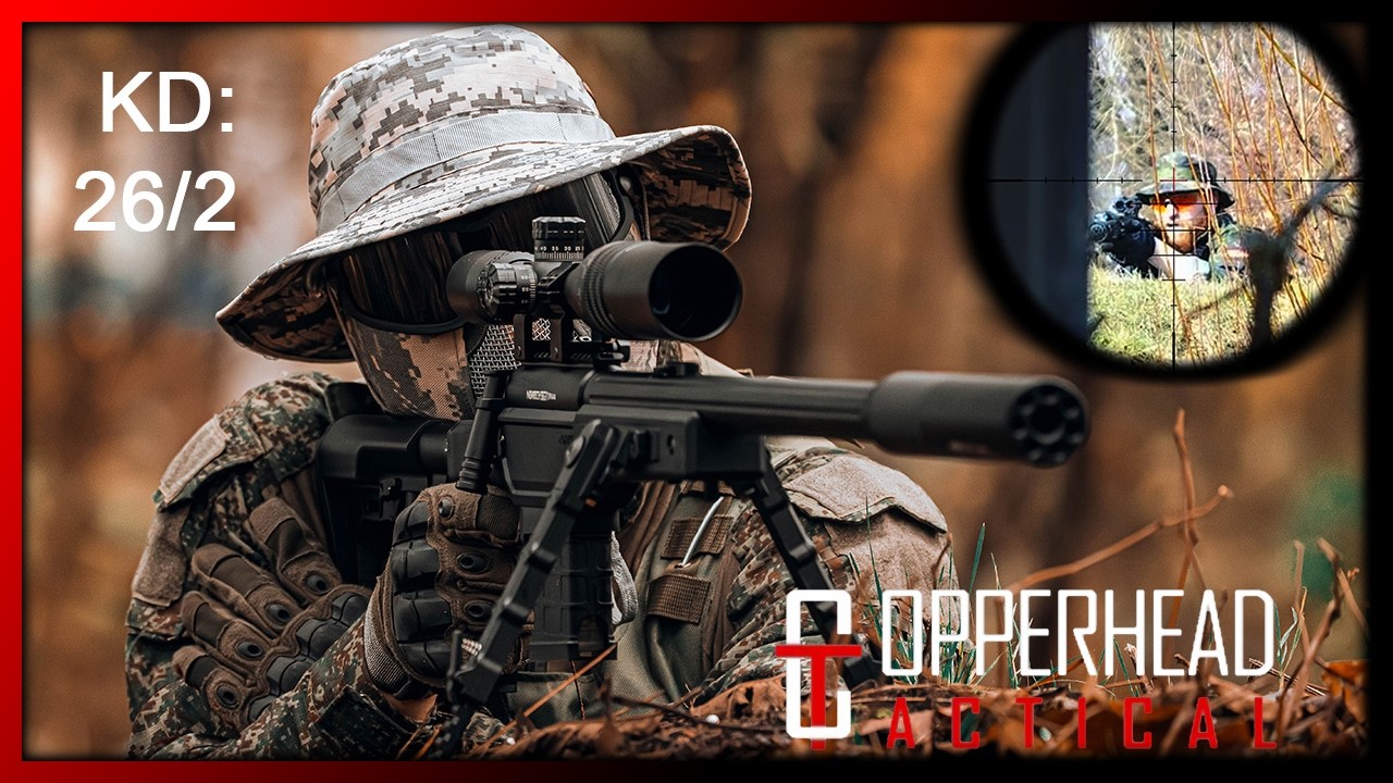 SSG11 Sniper DOMINATES 75 vs 75 Game! 😈 | 26/2 KD at Copperhead Tactical