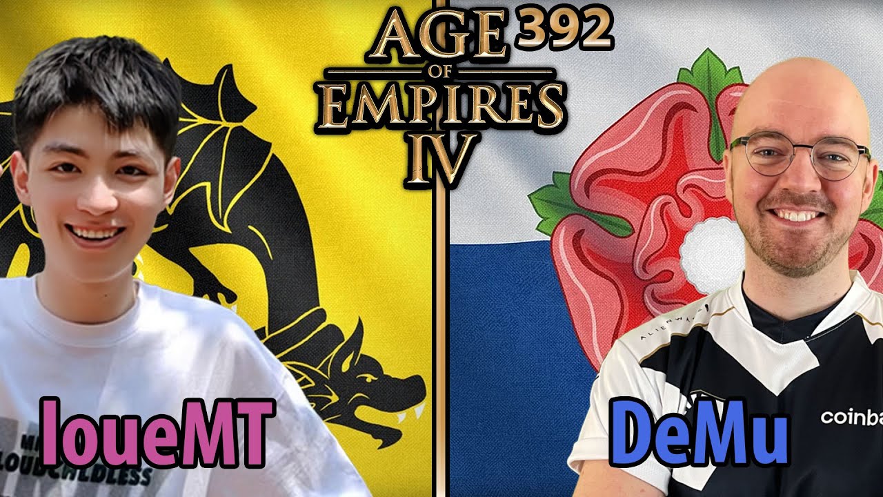Mächtige Flotte - loueMT (Drachenorden) vs DeMu (Lancaster) - Age of Empires 4 - Cast 392