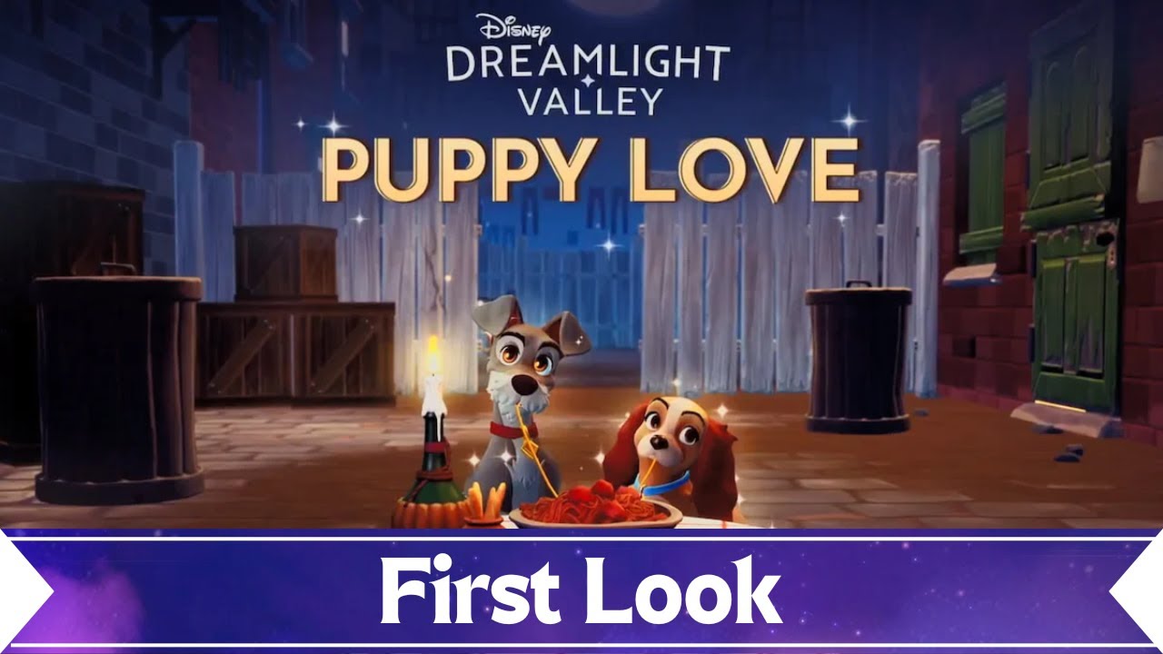 FIRST LOOK: Puppy Love Update | Disney Dreamlight Valley