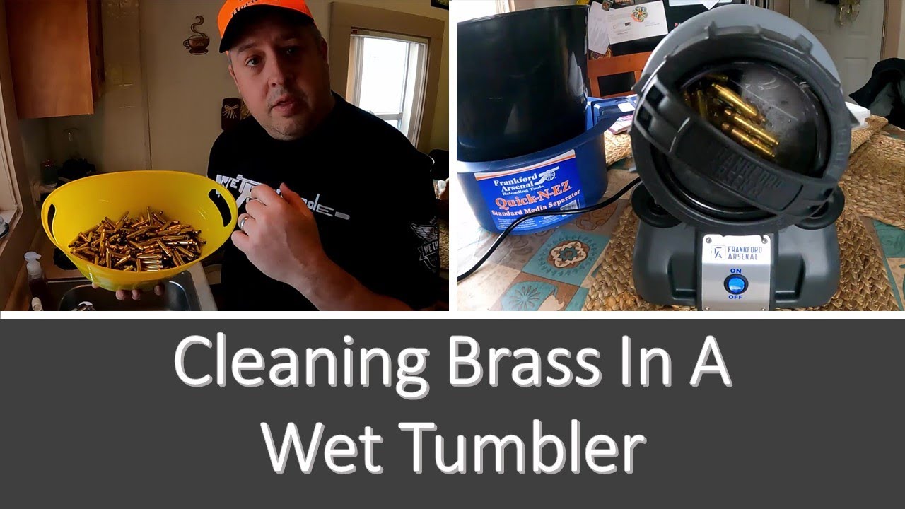 Cleaning Range Brass with Wet Tumbler
