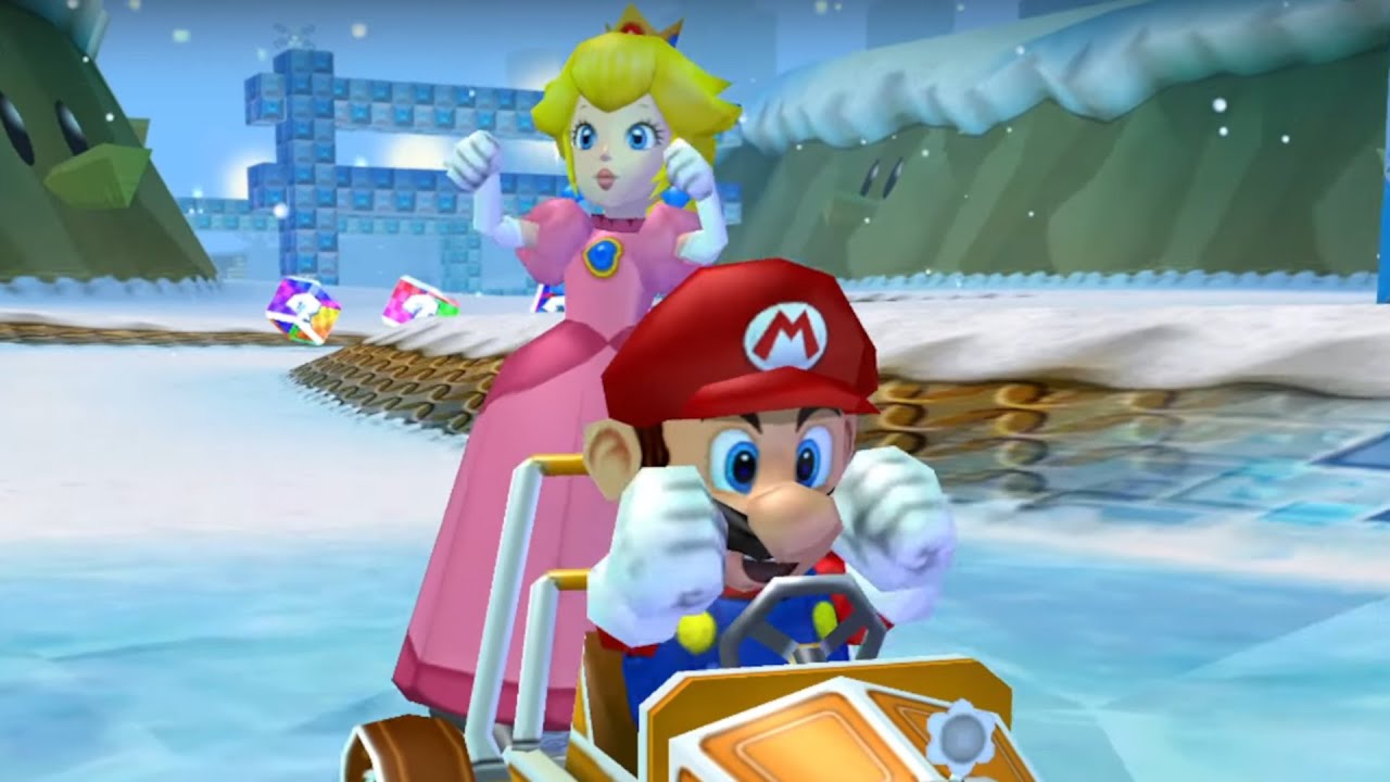 Mario Kart: Double Dash!! - 50cc Star Cup Grand Prix (Mario And Peach)