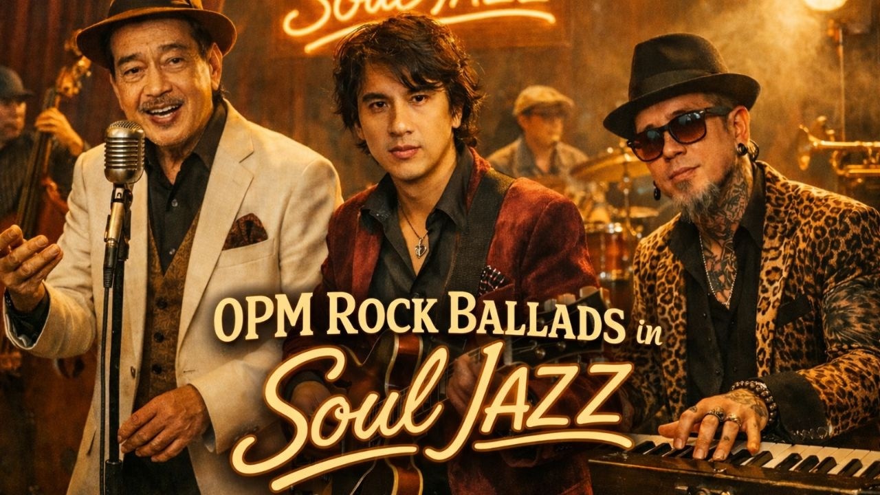 OPM Rock Ballads - Halik, Ligaya, Bakit Ba, Balisong, Huling Sayaw & More (OPM Soul Jazz Cover)