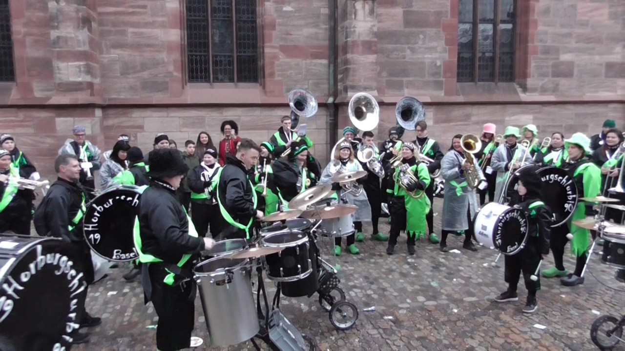 Guggemuusig Horburgschlurbi Basel @ Basler Fasnacht Platzkonzärt ofm Münsterplatz (08.03.2017)