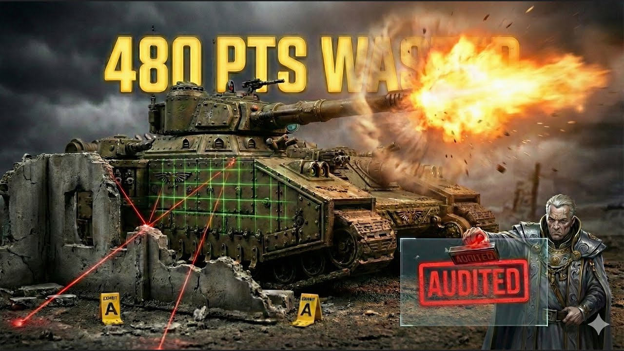 480 Pts or 0 Pts? Why You Are SCARED To Move Your Models 😭 | Warhammer 40k