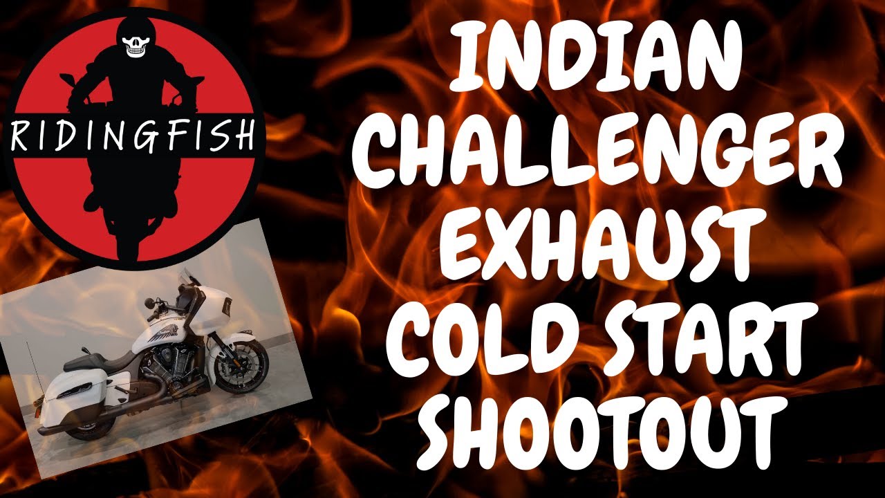 Indian Challenger aftermarket exhaust comparisons!