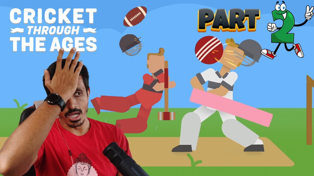 Cricket game with Guns, Bomb, Football, Tennis, Boxing, Rugby- Cricket Through Ages Gameplay