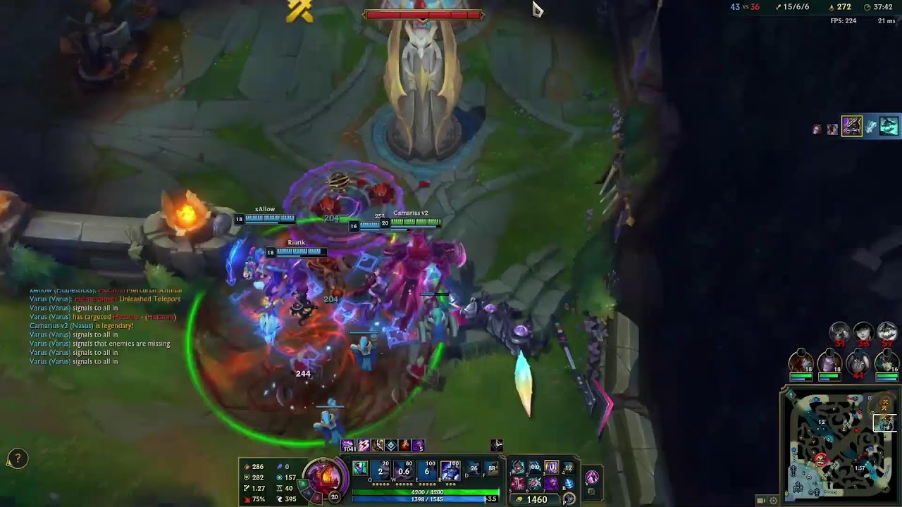 Crit Nasus 549lp start