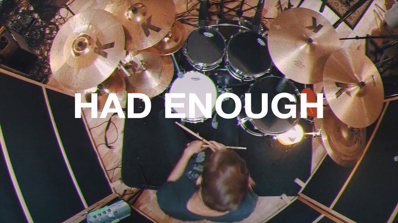EDDY THROWER ‘Had Enough’ by LOWER THAN ATLANTIS Drum Play through