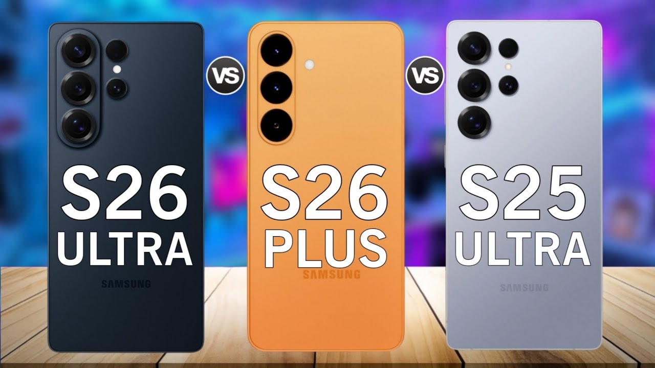Samsung Galaxy S26 Ultra Vs Samsung Galaxy S26 Plus Vs Samsung Galaxy S25 Ultra | Full Comparison 