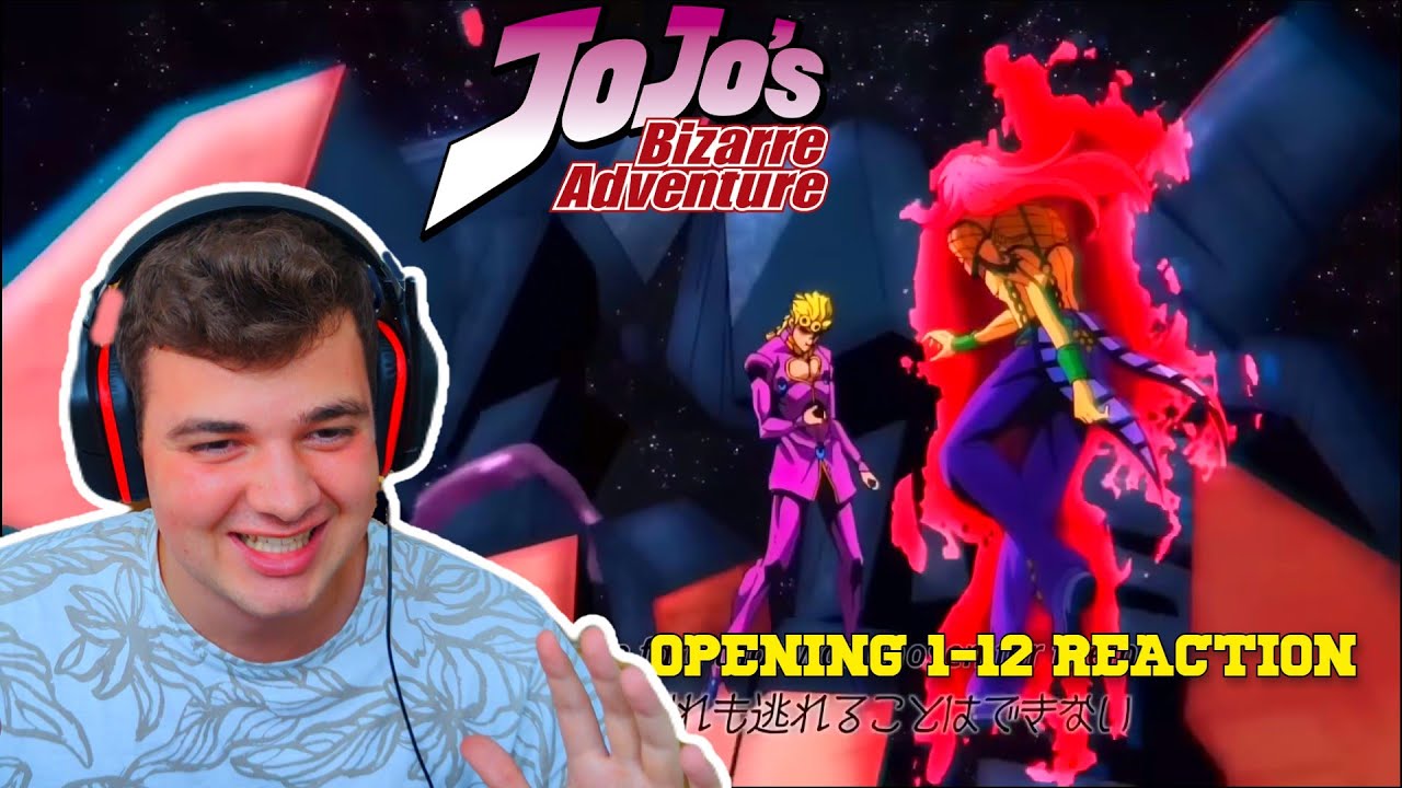 Reacting to JoJo's Bizarre Adventure openings for the VERY FIRST TIME! /// I GOT CHILLS!