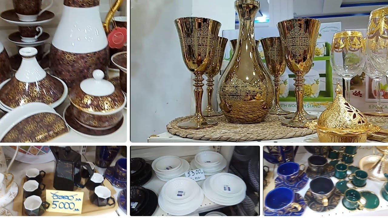 # جولة في محل أواني وديكور ( لومينارك) برج الكيفان🥰🥰
