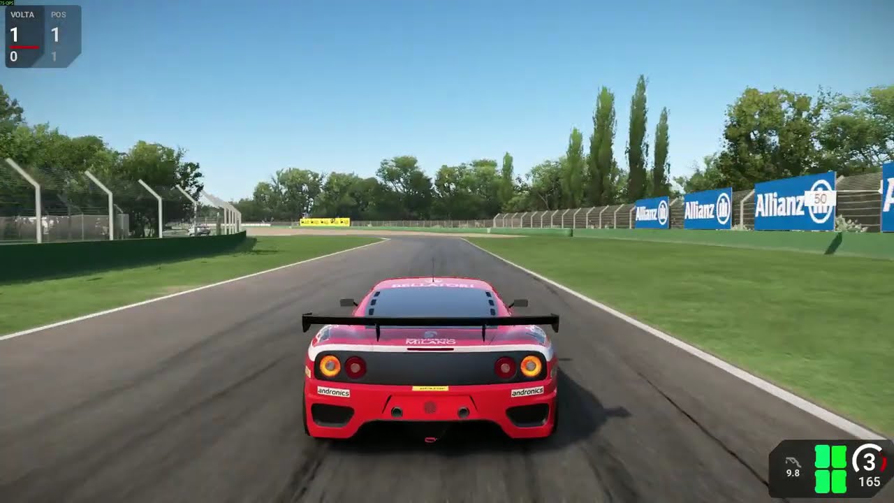 Automobilista 2 - GT2 - Ferrari 360 Moderna GT2 (Ops... Milano GT36 GT2) - Testing