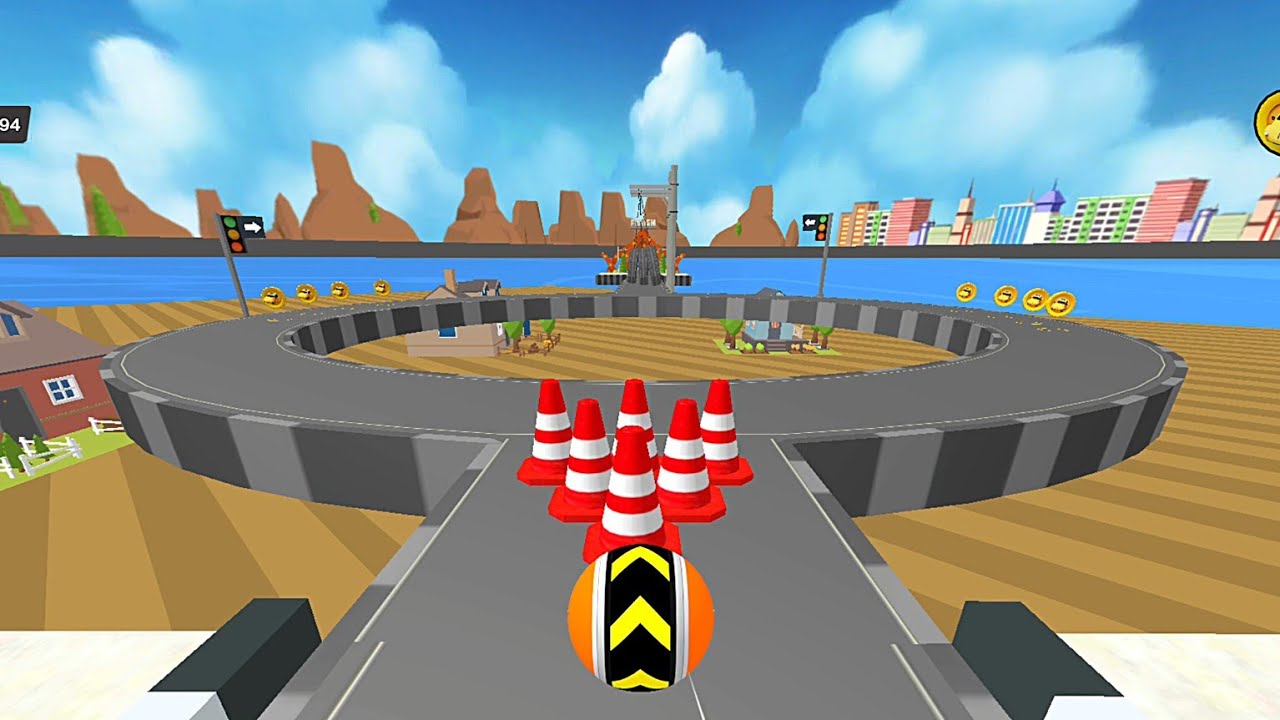 City Ball Run Landscape Gameplay Android iOS Game 25