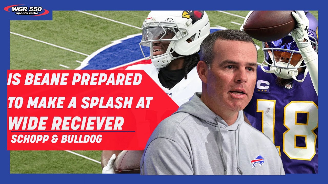 Is Brandon Beane Prepared To Make A BIG Trade For A Real WR 1 OR Is It All Talk?| Schopp and Bulldog