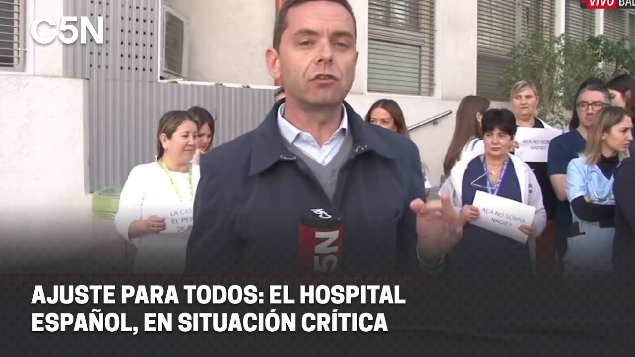 AJUSTE PARA TODOS: el HOSPITAL ESPAÑOL, en SITUACIÓN CRÍTICA