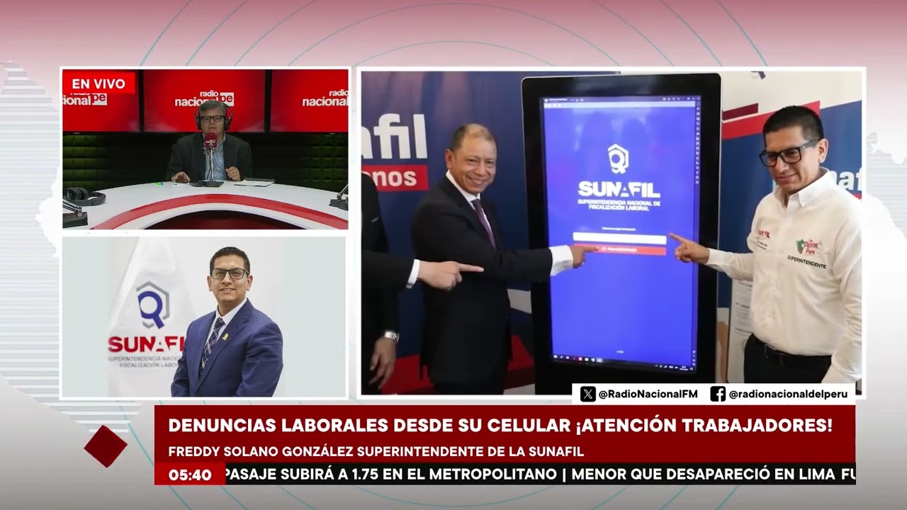Entrevista al Superintendente Freddy Solano, en el programa 