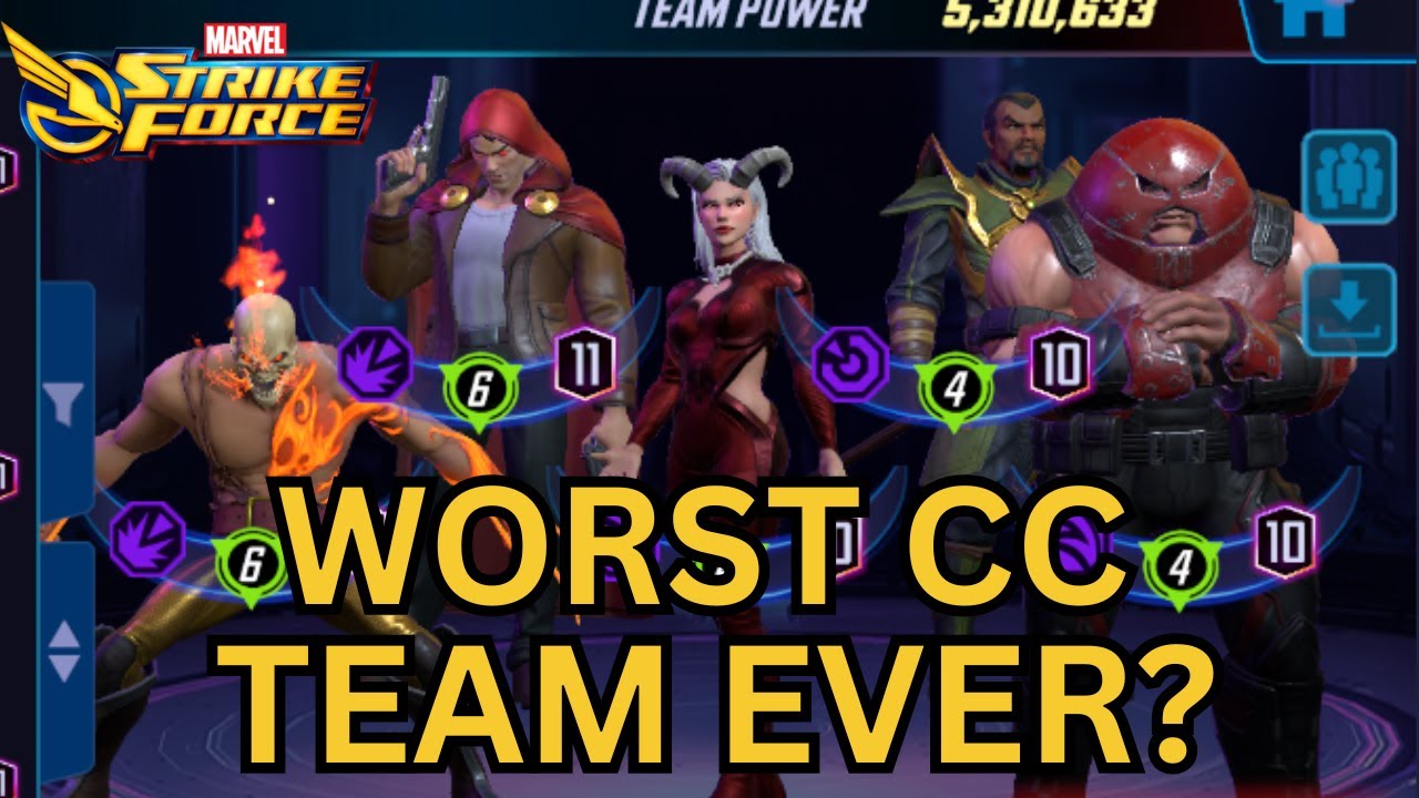 I CANT BELIEVE THEY DONT WORK HERE | COSMIC CRUCIBLE | MARVEL Strike Force | MSF