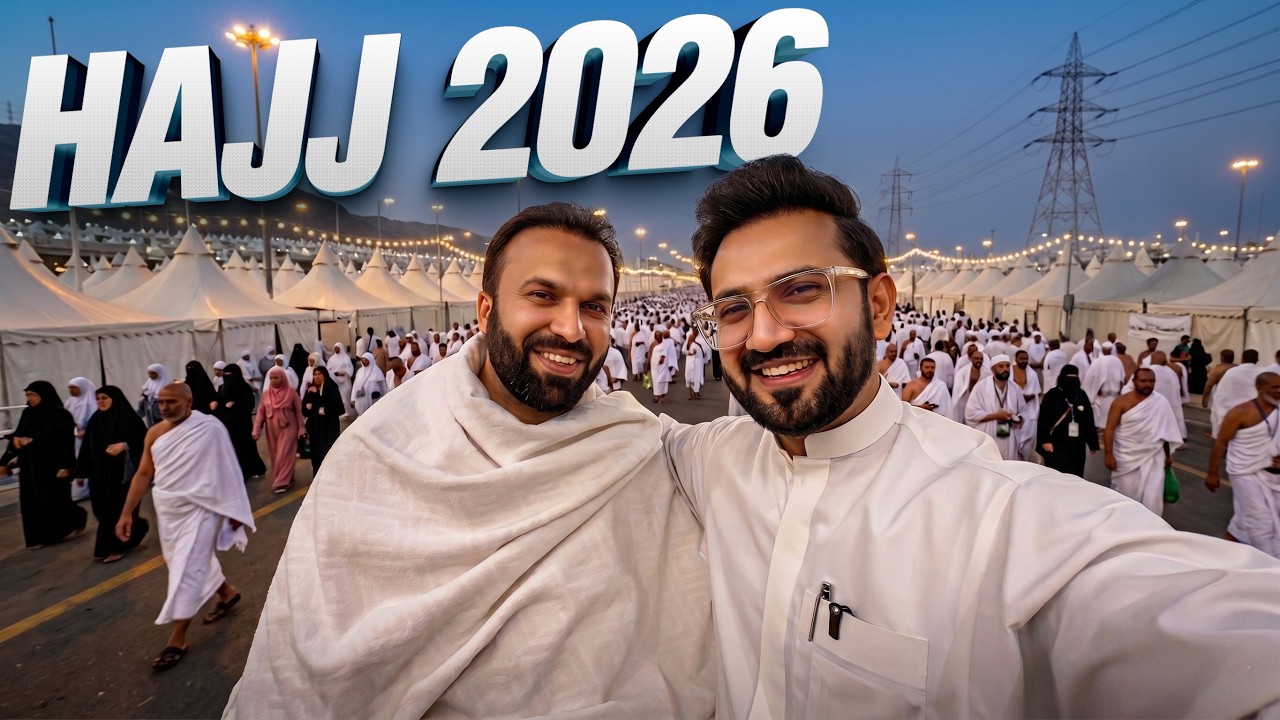 Reached Mina Tents Al Hamdulillah! | Hajj 2026 Day 1 VLOG & Masjid Al-Khaif | Hajj Live, Makkah Live