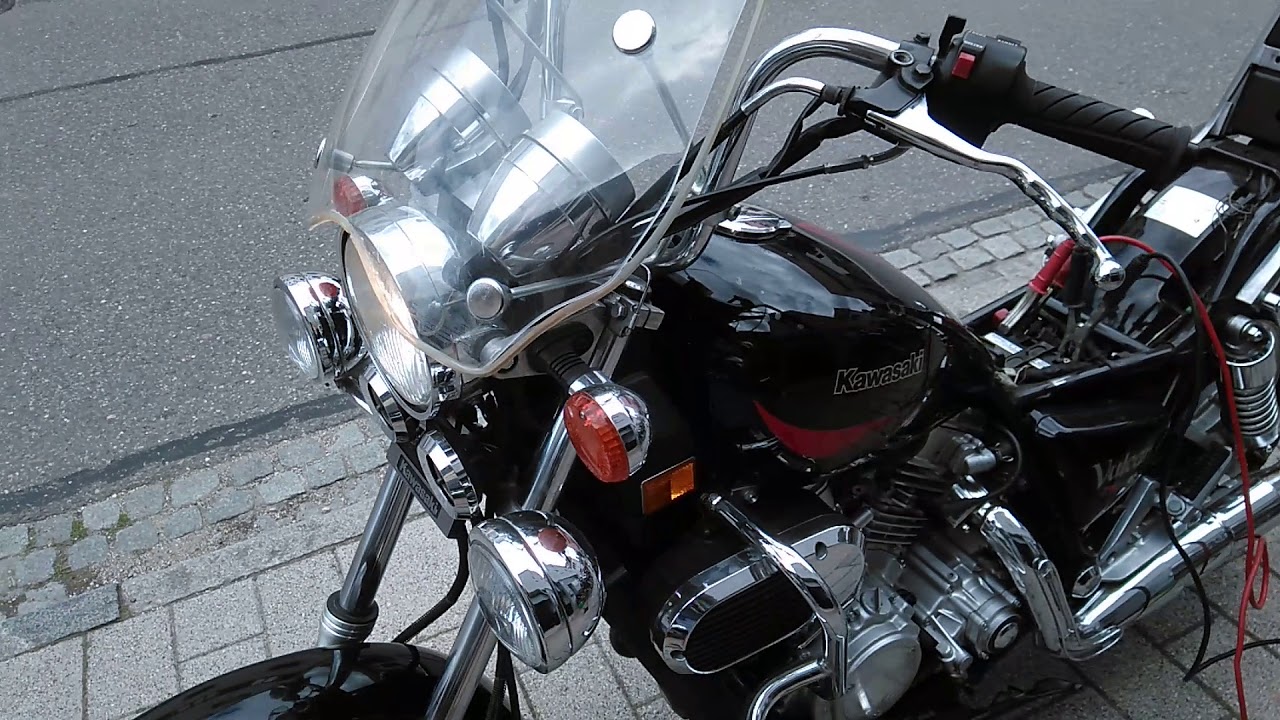 Kawasaki VN 750 Vulcan Schlachtfahrzeug