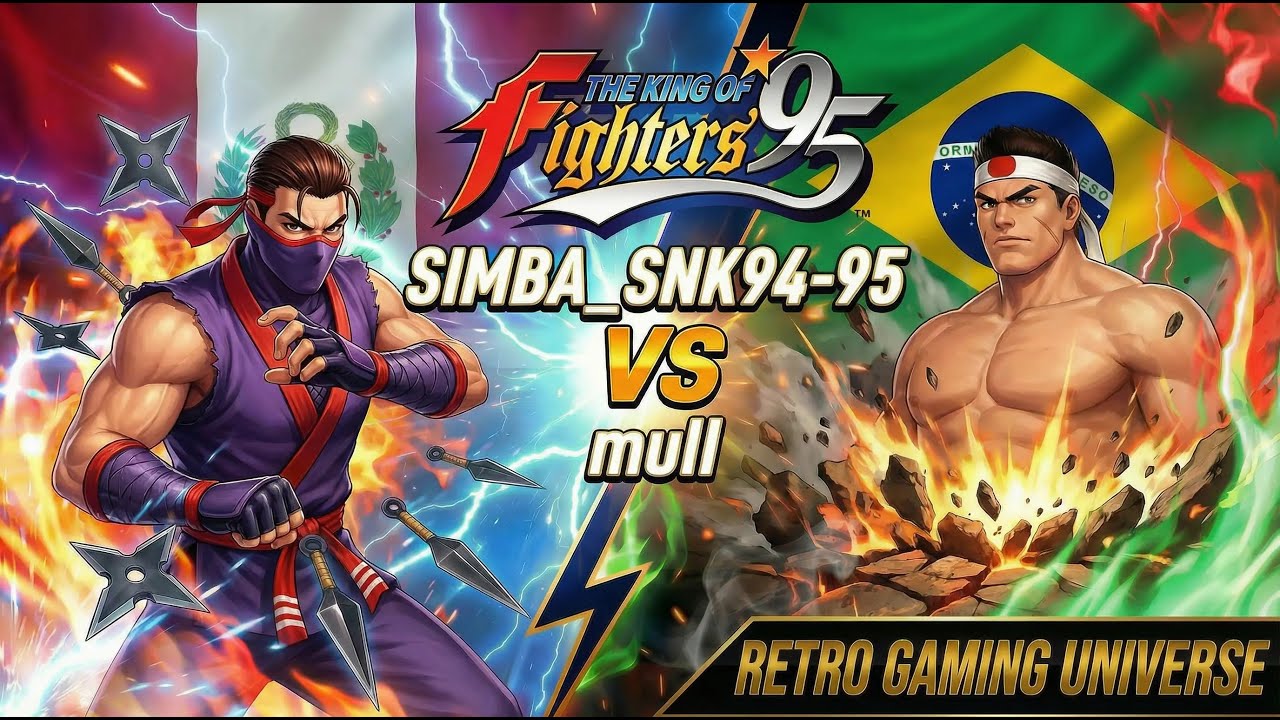 KOF '95  SIMBA_SNK94-95 (PE) Vs mull (BR) || Play Date 25 Jan 26