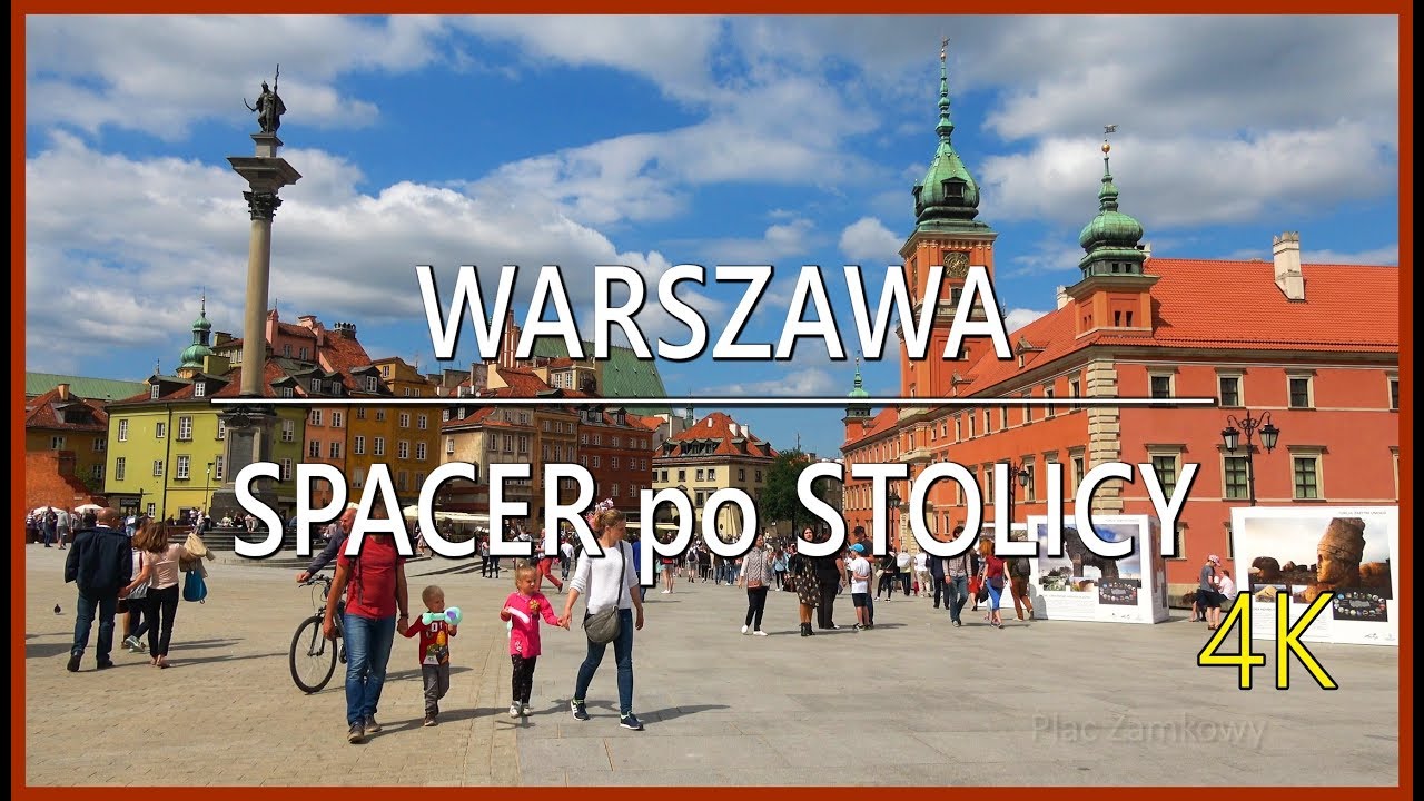🇵🇱 WARSZAWA 🚶 spacer po Stolicy Polski [4K]
