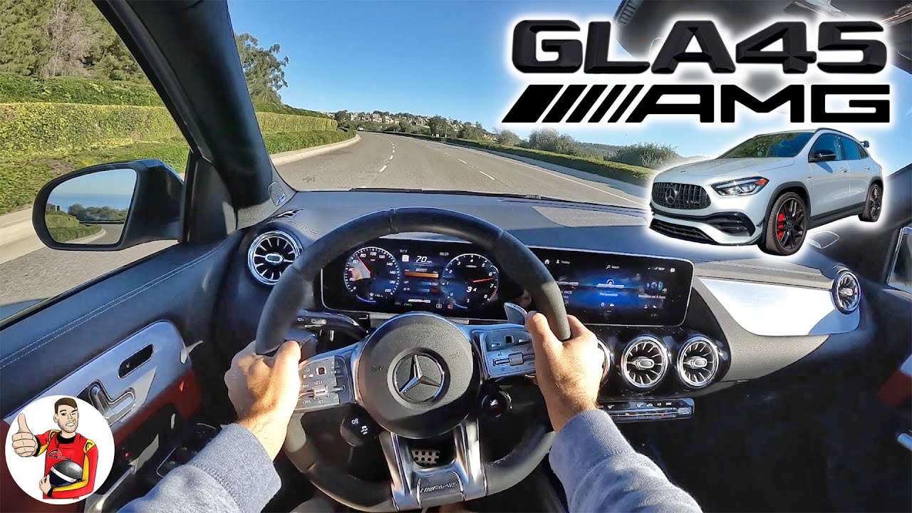 The 2022 Mercedes-AMG GLA45 is Germany's Sense of Humor (POV Drive Review)