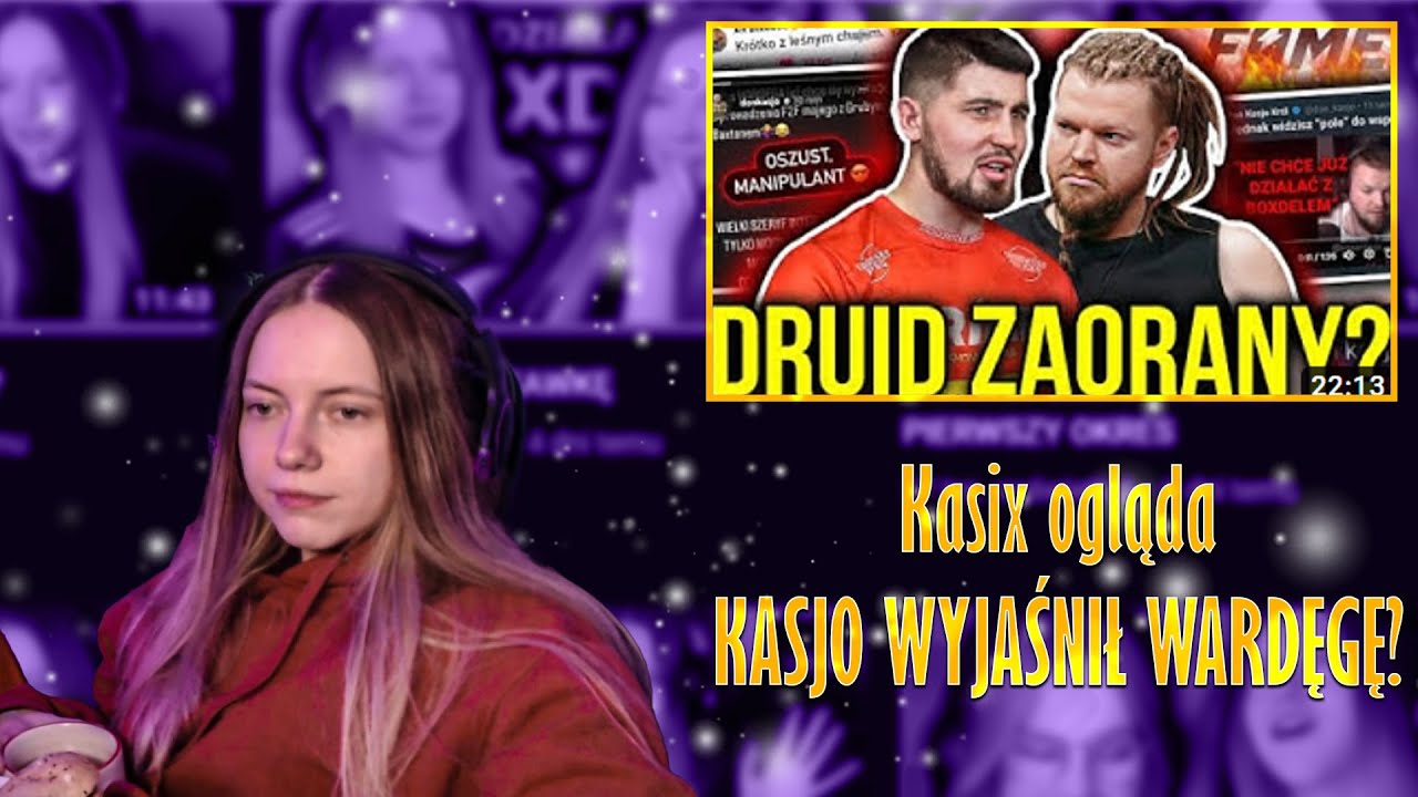 Kasix ogląda  KASJO WYJAŚNIŁ WARDĘGĘ?