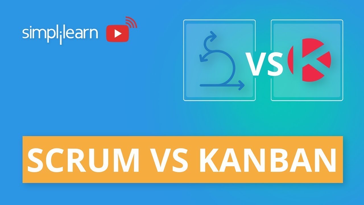 Scrum против Kanban | Разница между Scrum и Kanban | Гибкая методология | Simplilearn