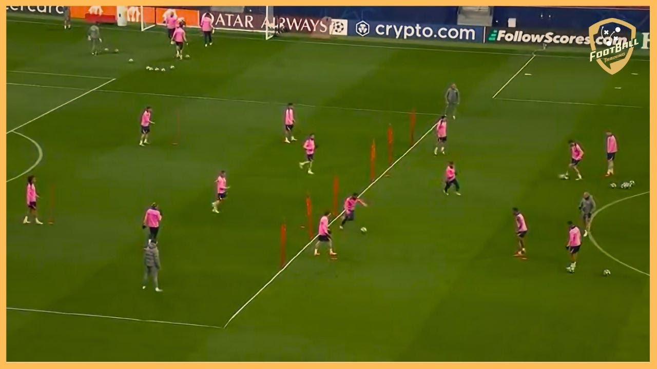 Atletico Madrid - Diego Simeone - High Intensity Passing Combinations