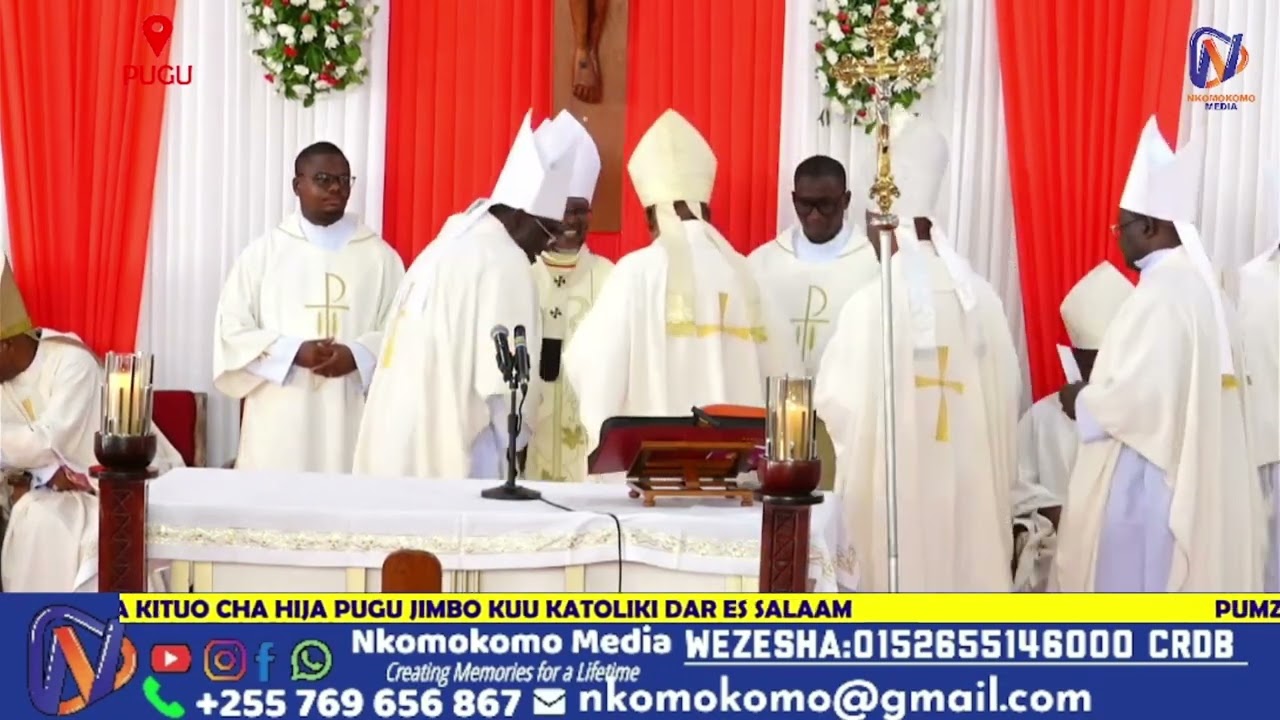 MAASKOFU WAMPA POLE MHASHAM SANA JUDE THADEUS RUWA'ICHI ASKOFU MKUU JIMBO KUU DSM