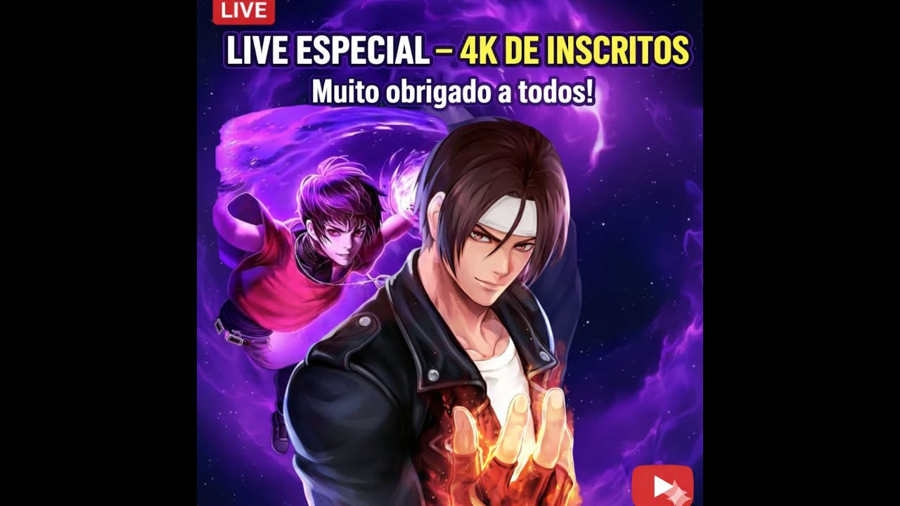 ESPECIAL 4k DE INSCRITOS MUITO OBRIGADO   #kof2002  #kof98 #retrogames